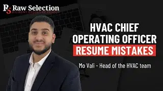 HVAC COO Resume Mistakes and How to Correct Them