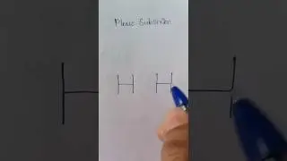 how to draw a INDIA Gate from H in easy way