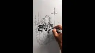 Streaming My dRAWING everyday to reach 10kSub ! Day - 132 #art #drawing #artshorts