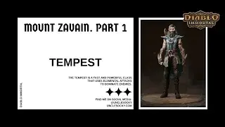 MOUNT ZAVAIN. PART 1 | Diablo Immortal