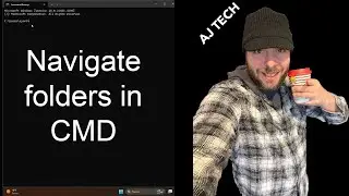 AJ Tech: How to navigate files in CMD.