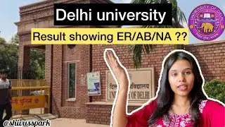 Delhi University result correction 2025| VC Office examination branch #delhiuniversity #collegelife 