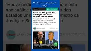 #noticias #pol&iacute;tica #governolula #flaviodino #alandossantos