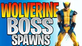 All Wolverine Spawn Locations - Where Does Wolverine Spawn In Fortnite (Defeat Wolverine)