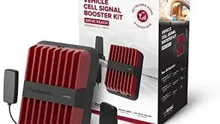 weBoost Drive Reach - Vehicle Cell Phone Signal Booster | 5G & 4G LTE | Magnetic Roof Antenna
