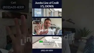 Jumbo Loan Alert: 5% Down Payment + Line of Credit! #shorts