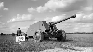 Alliierte Geheimdienste verspotteten Deutschlands Pak 43 88mm als '&uuml;bergro&szlig;e Flak' bis sie zur ei...