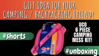 Unboxing UCO 6-Piece Camping Mess Kit - Great Gift idea for Camping / Backpacking/ Outdoors #shorts