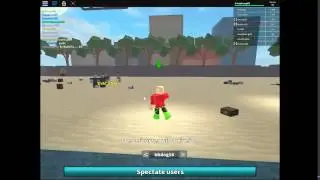 Lets Play: roblox Part 4 -Weapons and Zombies-