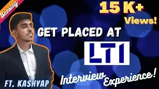 Larsen and Toubro Infotech | LTI - Placement Interview Experience | 2021 | #31
