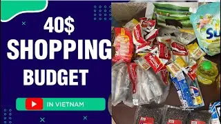 Going Shopping In Vietnam With 40$ || ESL Teacher shopping #kwekusikaniabrante