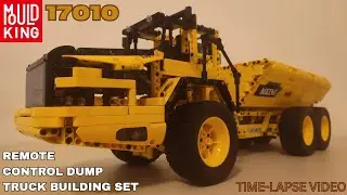 Building a Mould King 17010 Engineering Dump Truck Time-Lapse Video