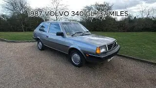1987 VOLVO 340 GL 137 MILES