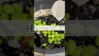 Hijiki rice🍚🫘🥢#japaneserecipe #japanesefood #hijiki