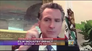 Gov. Newsom Held Roundtable Discussion With Leaders In Entertainment Industry