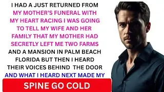 I Returned From My Mother's Funeral With A Secret Inheritance She Left For Me - And Heard My Wife..