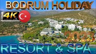 4K BODRUM HOLIDAY RESORT SPA HOTEL 2023 НЕПЛОХАЯ ПЯТЕРКА GOOD BEACH RESORT TURKEY