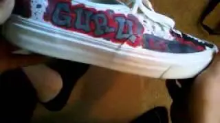 shoe designer and artist ..GANG STARR AND TUPAC SHOES