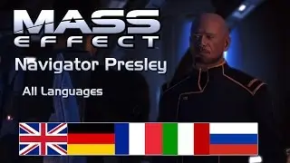 Mass Effect - Navigator Presley - All Voice Languages