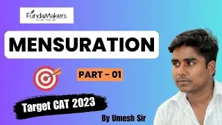 Mensuration for CAT 2023 🔥 | Geometry and Mensuration for CAT | Best CAT Coaching | FundaMakers