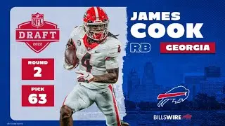 All of James Cook touches. Preseason Week 3.