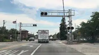 Relaxing drive around Tinley Park, IL 4k