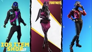 Dark Series DARK HEART Outfit | Cryptic and Mystify Skins on Fortnite (iOS) Item Shop Today!