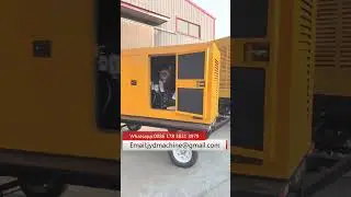 Towable Trailer Mounted Diesel Generator For Sale