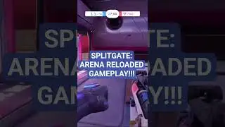 Splitgate: Arena Reloaded Gameplay!  #splitgate #splitgateclips #shorts