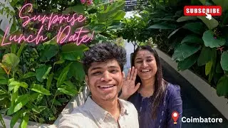 SURPRISE LUNCH DATE 🤍 | THE SPACE | 📍Avinashi