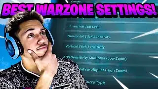 The BEST Controller Settings for Warzone! 🤯 (CoD Vanguard)