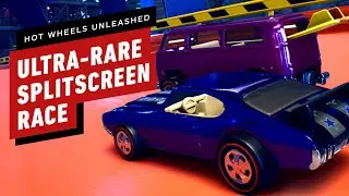 Hot Wheels Unleashed Ultra-Rare Splitscreen Race Gameplay