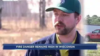 Wisconsin DNR warns of high fire danger statewide