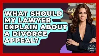 What Should My Lawyer Explain About A Divorce Appeal? - Get Divorce Answers