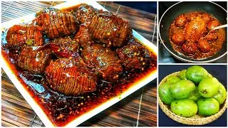 Best Achar Recipe with Little Oil | Bangladeshi Achar Recipe | How to Make Hog Plum Pickle