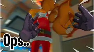 Ho SCORREGGIATO in faccia a BABBO NATALE! 🦝💨| Wreckin' Raccoon VR