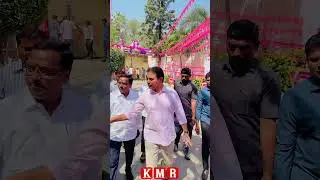 KTR ENTRY IN TELANGANA BHAVAN || KMR #brsparty #ktr #ktrbrsparty #latestnews #kcr #kcrlatestspeech