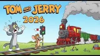 Tom's Terrifying Toy Train Takeover! 😱🚂 Jerry's Epic Revenge | Classic Tom & Jerry Chaos 2025