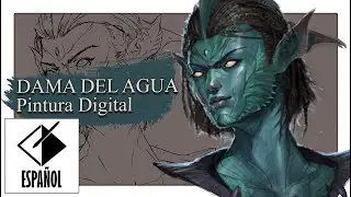 Cómo pintar en Photoshop una imagen:  Desde el boceto hasta el resultado final