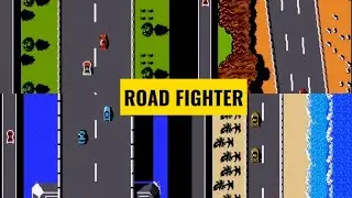 Road Fighter (1984) NES moments + superman