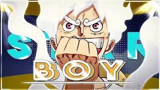 Luffy gear 5- Star boy [amv/edit] quick edit one piece!