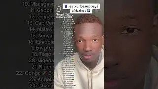 Les pays d'Afrique les plus beaux selon moi ( c mon choix)