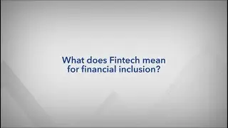 What does Fintech mean for financial inclusion?