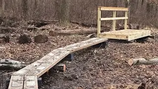 Behind the Scenes - Building a Footbridge