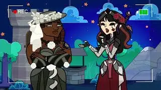 anarissa double outfit greeting from disventure camp