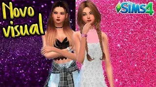 THE SIMS 4| NOVO VISUAL DAS GÊMEAS ! DESAFIO GÊMEAS OPOSTAS #17 - VIVIANE LEERHSEN