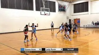 Queen Aces vs Lady Ronin - 1/21/26 (AYBL Queens of the Court - 13U)
