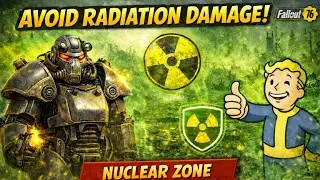 Fallout 76 Pt2 Showing I take no radiation.