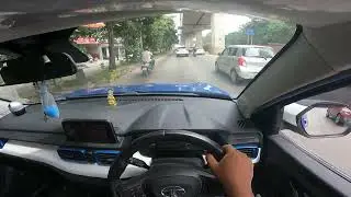 🚗 Tata Punch Morning Office Drive | Bangalore City Roads | Silent Rush to Work 🏙️ Part-3