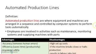 Unit 3 BM: AOS 3: Operations Management